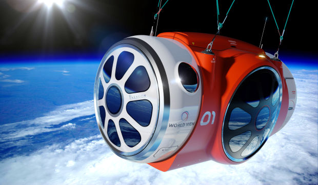 Space tourism capsule