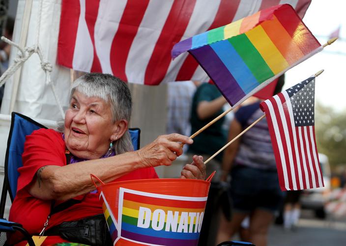 Tucson celebration of Supreme Court's ruling in favor of gay marriage