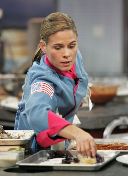 'Iron Chef' Cat Cora and partner both pregnant  
