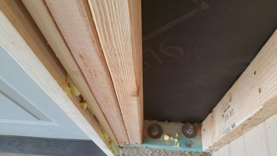 Fixing a room that floods when it rains