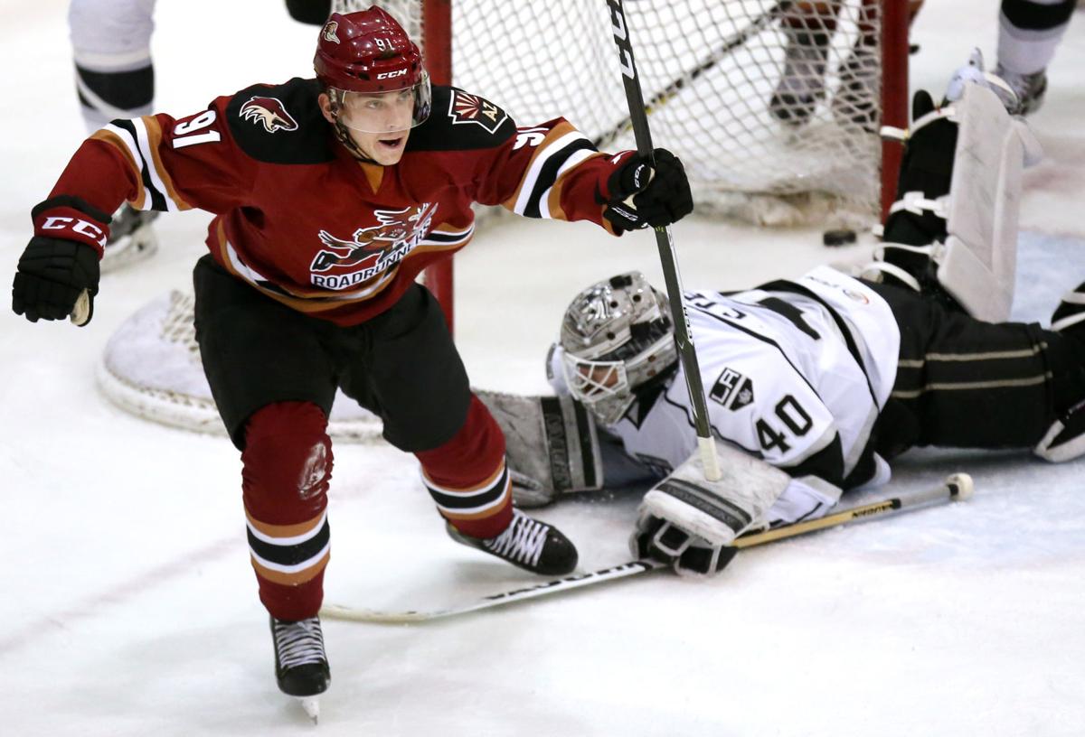 Ontario Reign vs. Tucson Roadrunners AHL hockey