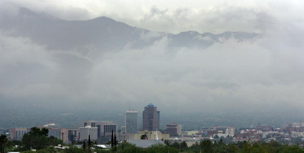 Stunning photos of Tucson fog