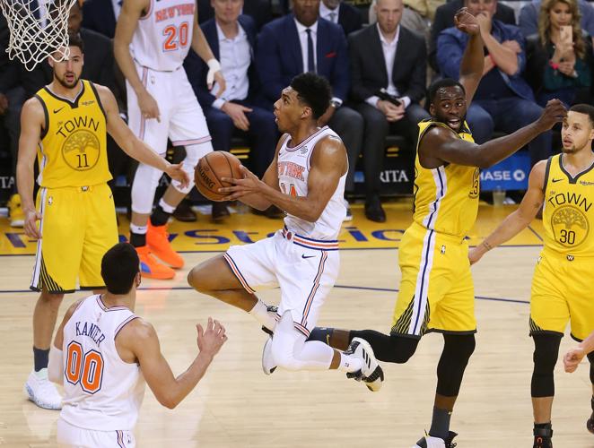 Allonzo Trier scores 11 points in Knicks 122-95 loss to Warriors (copy)