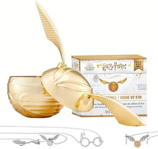 Harry Potter Golden Snitch Candle from Charmed Aroma