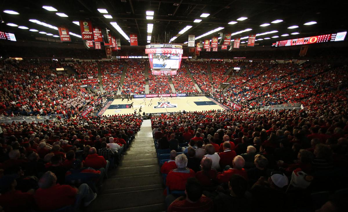 University of Arizona vs. University of Oregon mens basketball
