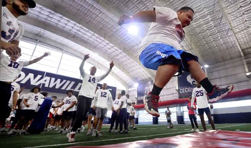 Arizona football camp
