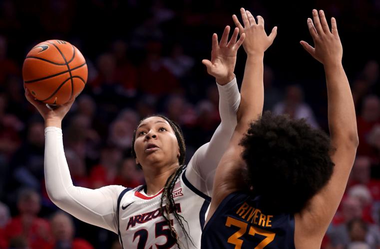 University of Arizona vs West Virginia, Big 12 basketball | Jan. 25, 2025