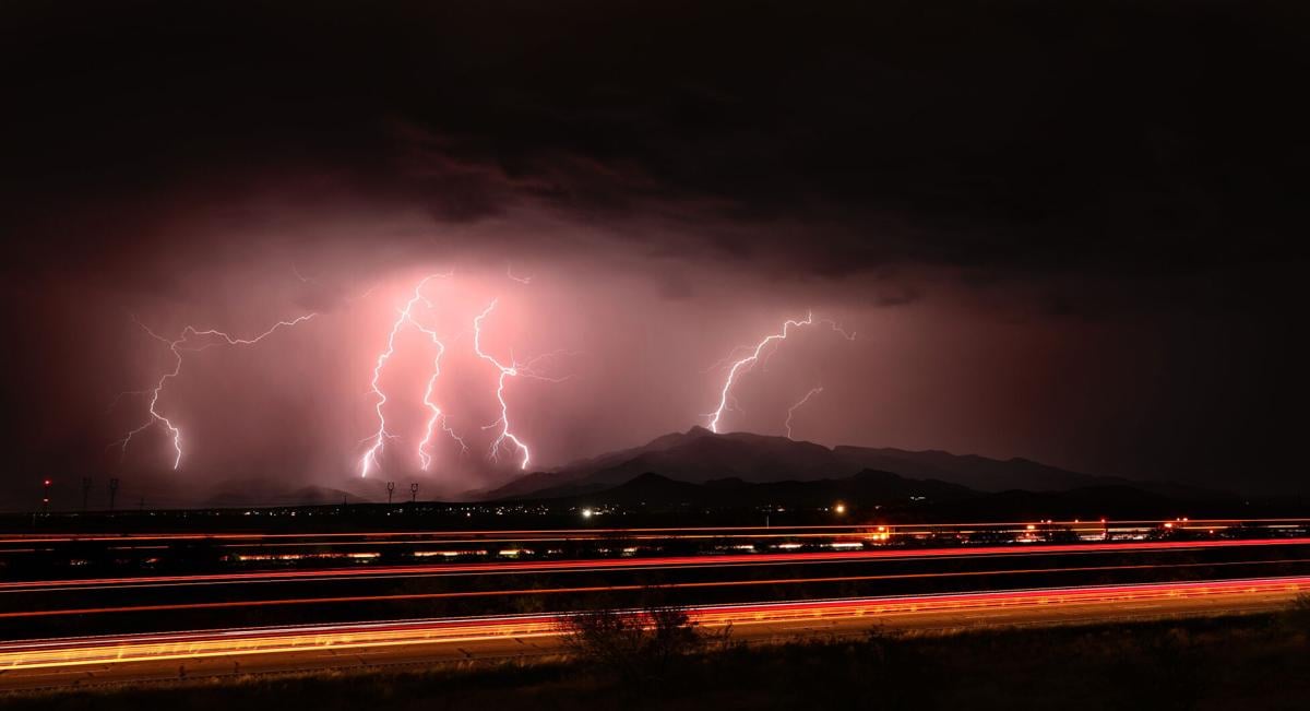 Isolated thunderstorms possible in Tucson region early this week