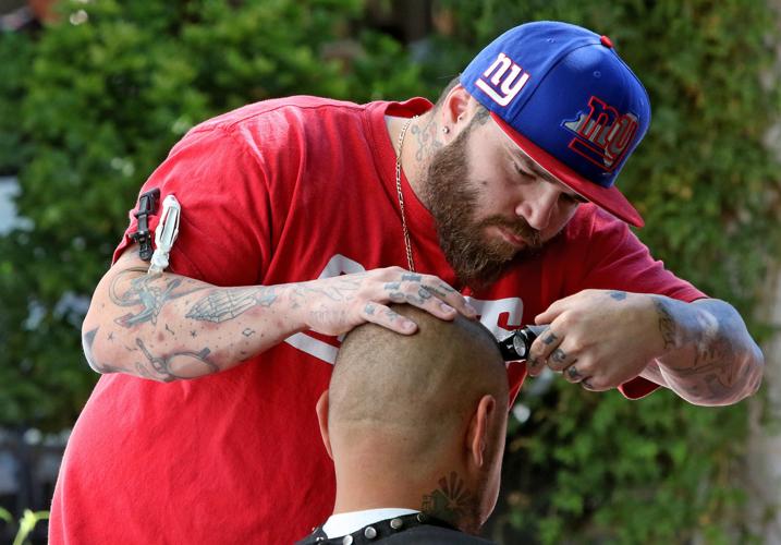 Haircuts for Needy at Z Mansion