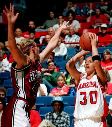 Adia Barnes through the years