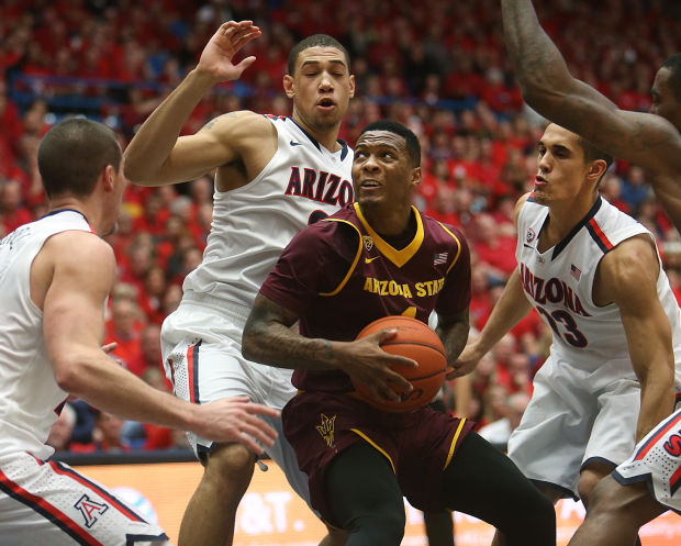 Arizona vs. Arizona State men's college basketball