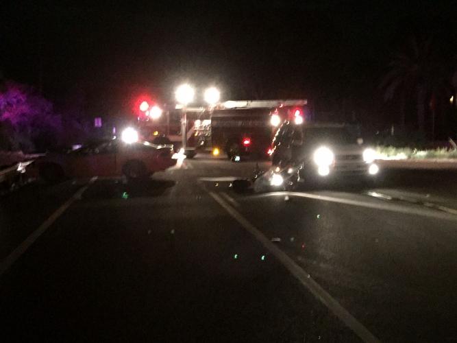 Fatal motorcycle wreck on West Orange Grove Road