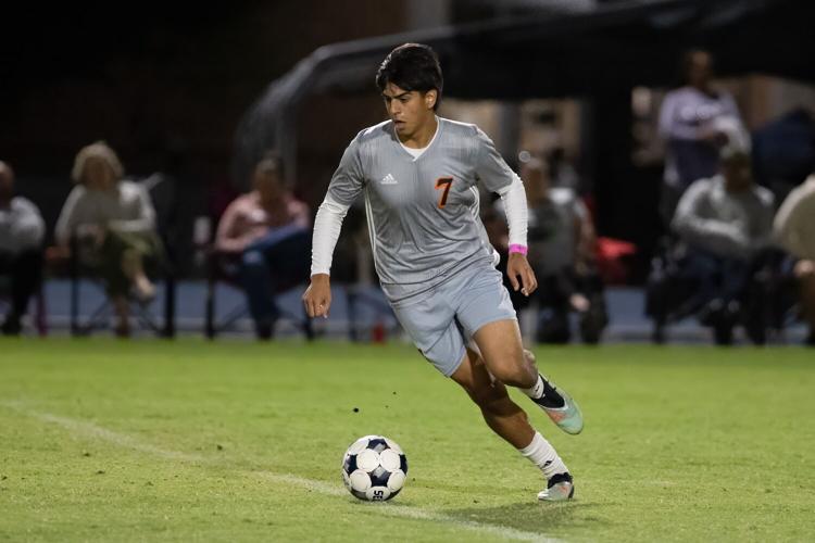 Pima College men's soccer player Leonel Gutierrez