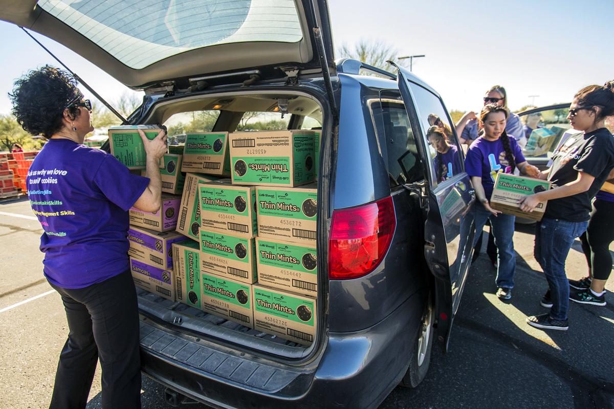 Photos Girl Scout Cookie Drop Business News