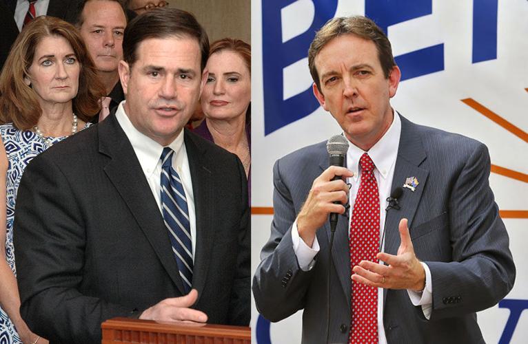 Taxes, ed funding, economy: Arizona's 2 GOP gov candidates, by the numbers