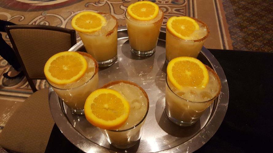 Tropical creamsicle margarita