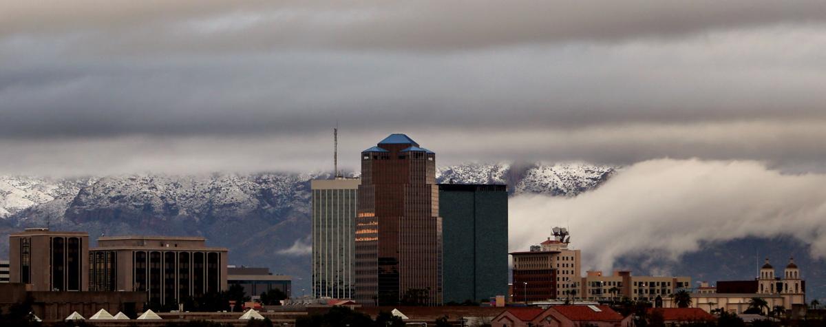 Rain and snow in Arizona