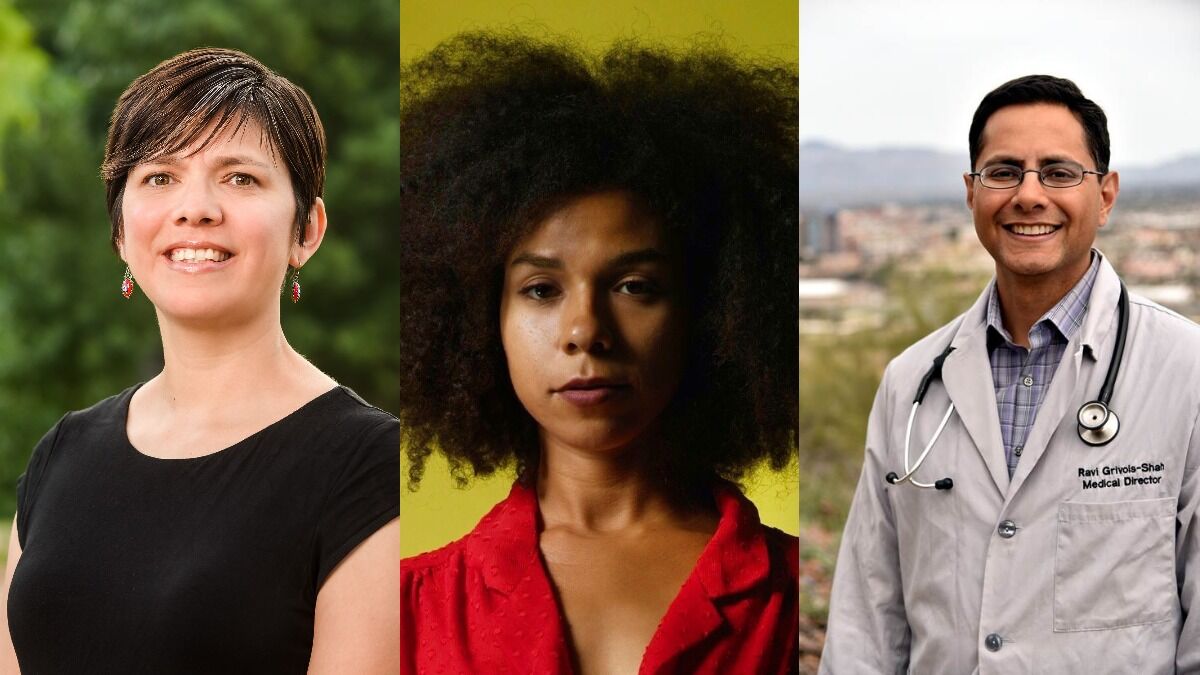 Natalie Luna Rose, Sadie Shaw and Ravi Grivois-Shah