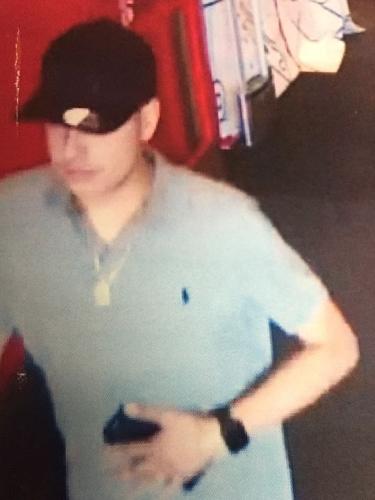 Police search for three people in connection with stolen items