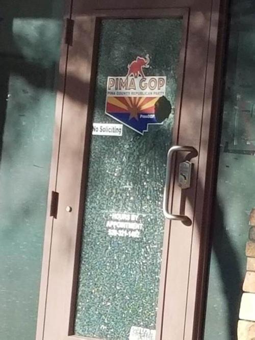 Republican Party office vandalism