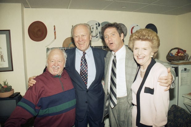 Mickey Rooney with Gerald Ford and Betty Ford