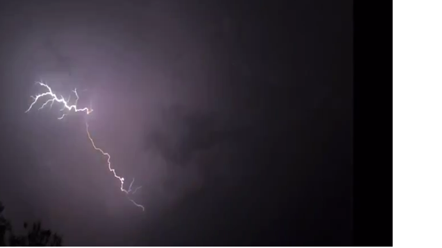 Lightning strikes over Tucson during latest thunderstorm