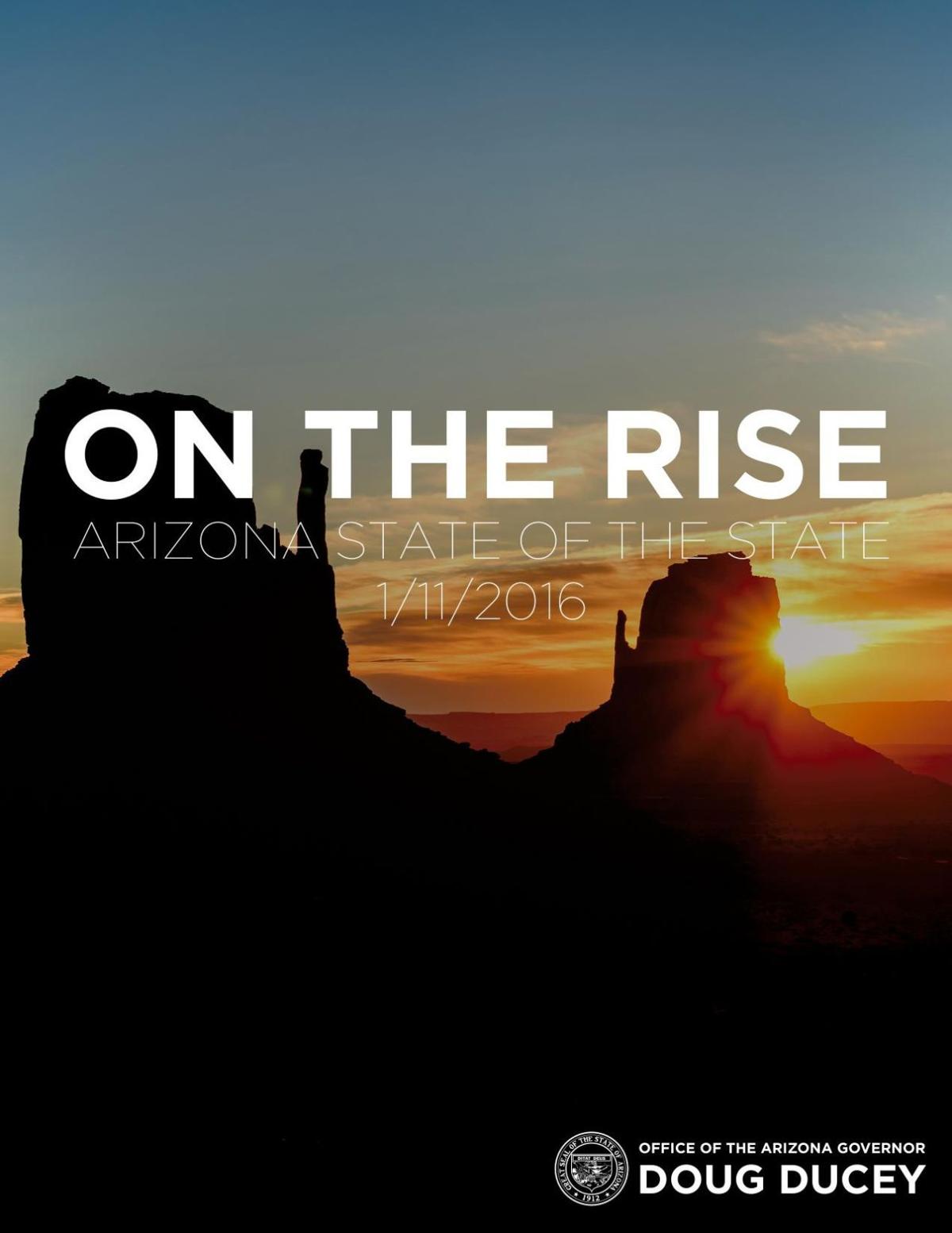 Ducey's State of the State speech