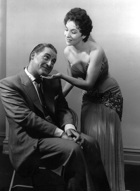 Gina Lollobrigida and Sid Caesar