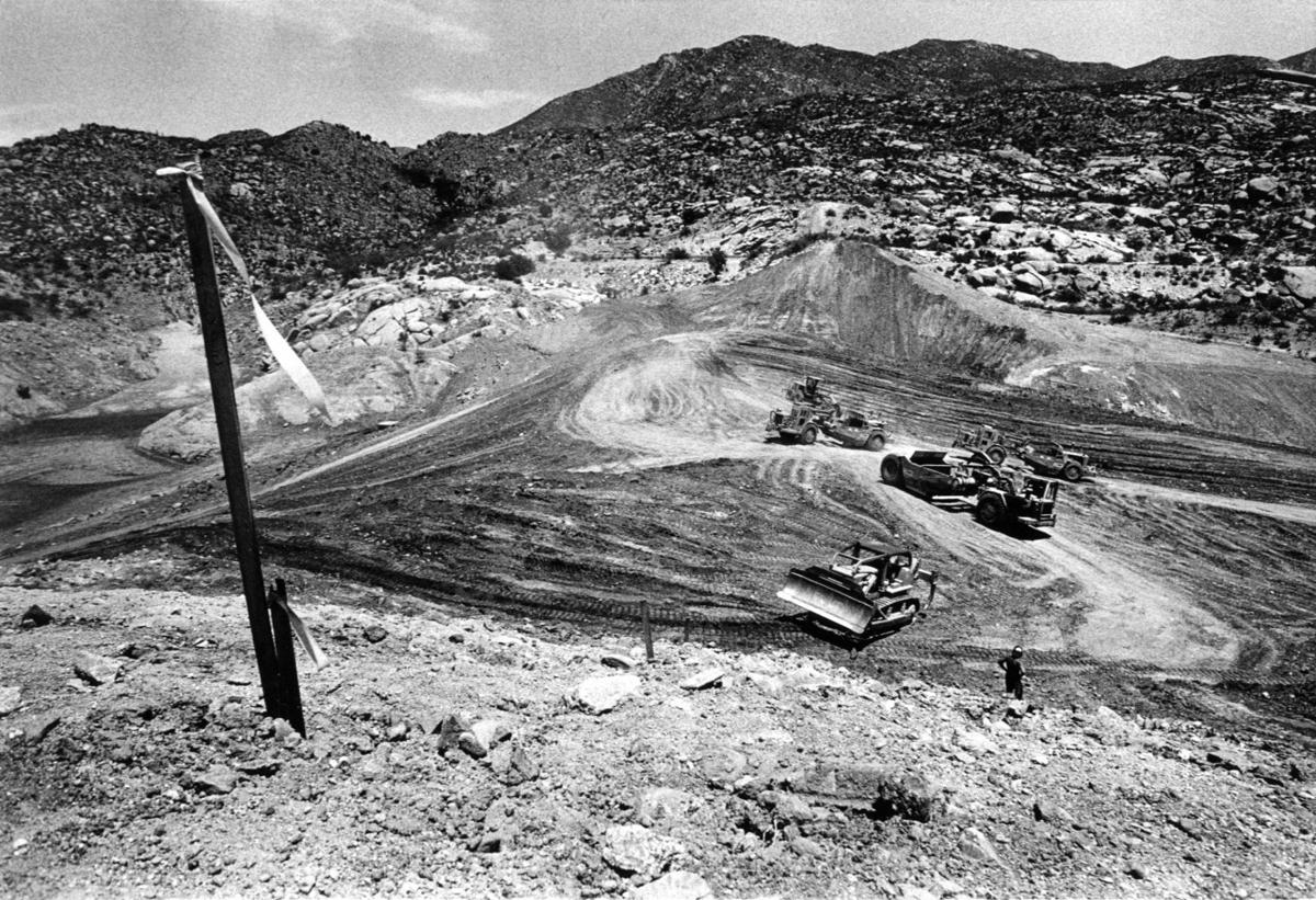 Golder Lake and dam 1963-1980