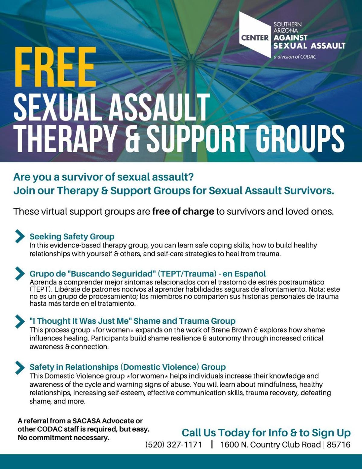 SACASA therapy groups