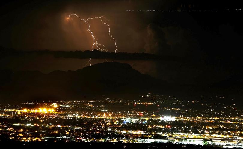 Monsoon storm in Tucson