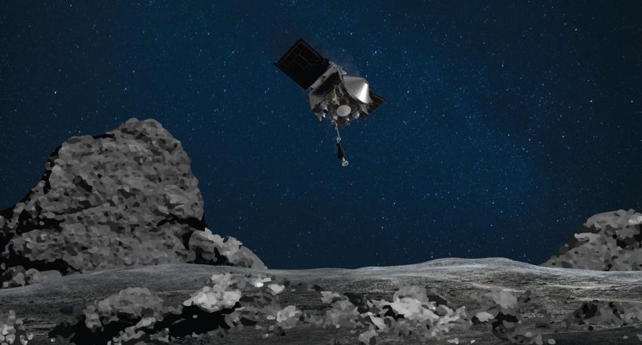 OSIRIS-REx touchdown 2021