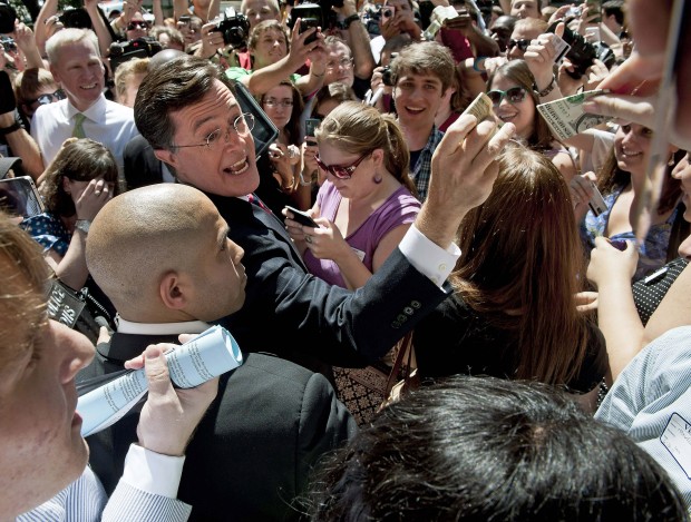 FEC allows TV comedian Colbert to use show for political fundraising   