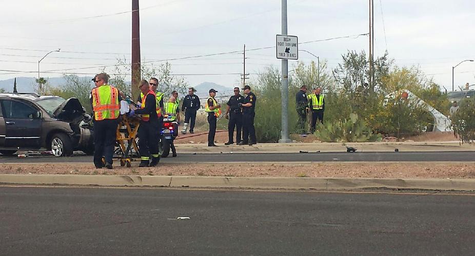Irvington Tucson crash