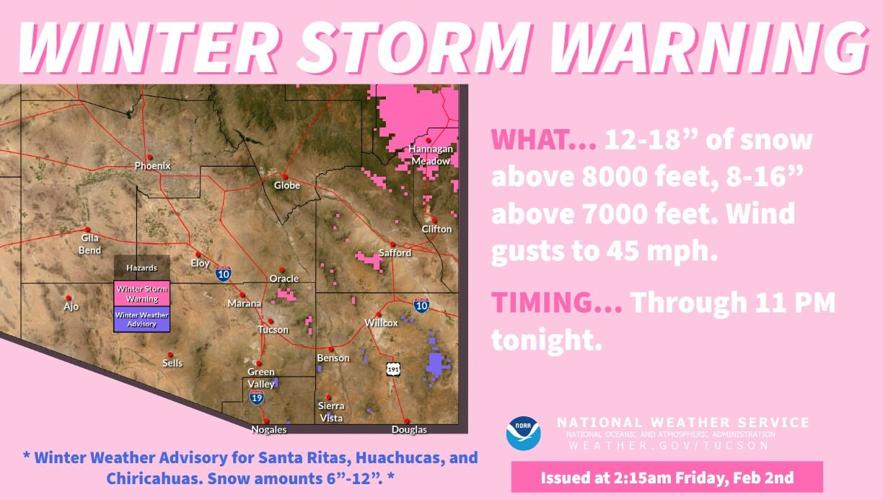Tucson weather: Road to Mount Lemmon open to some