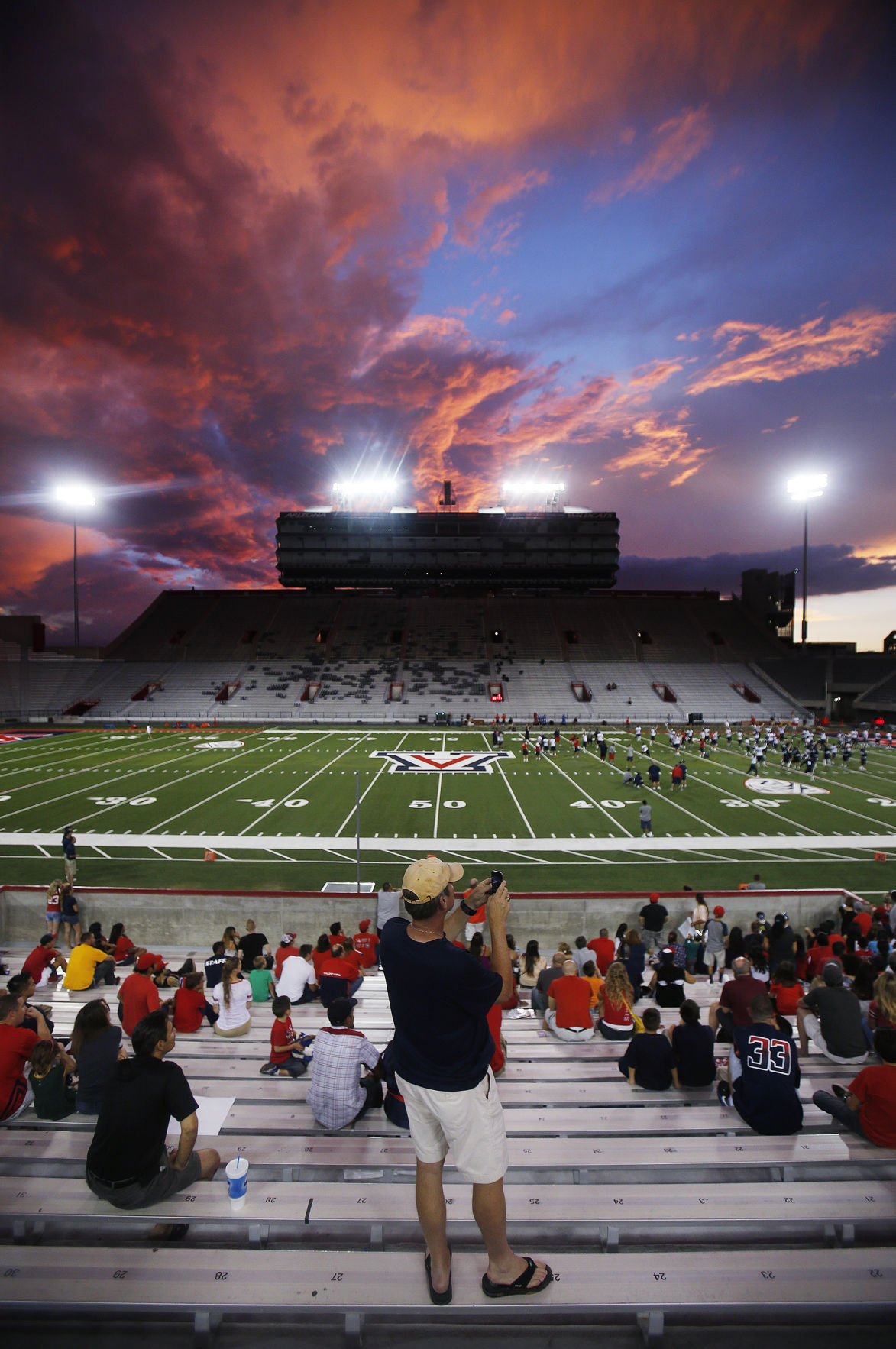 Meet the Team night at Arizona Stadium