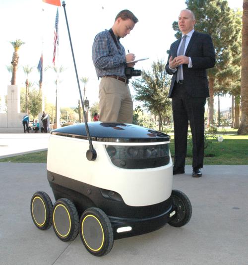 Automated delivery device