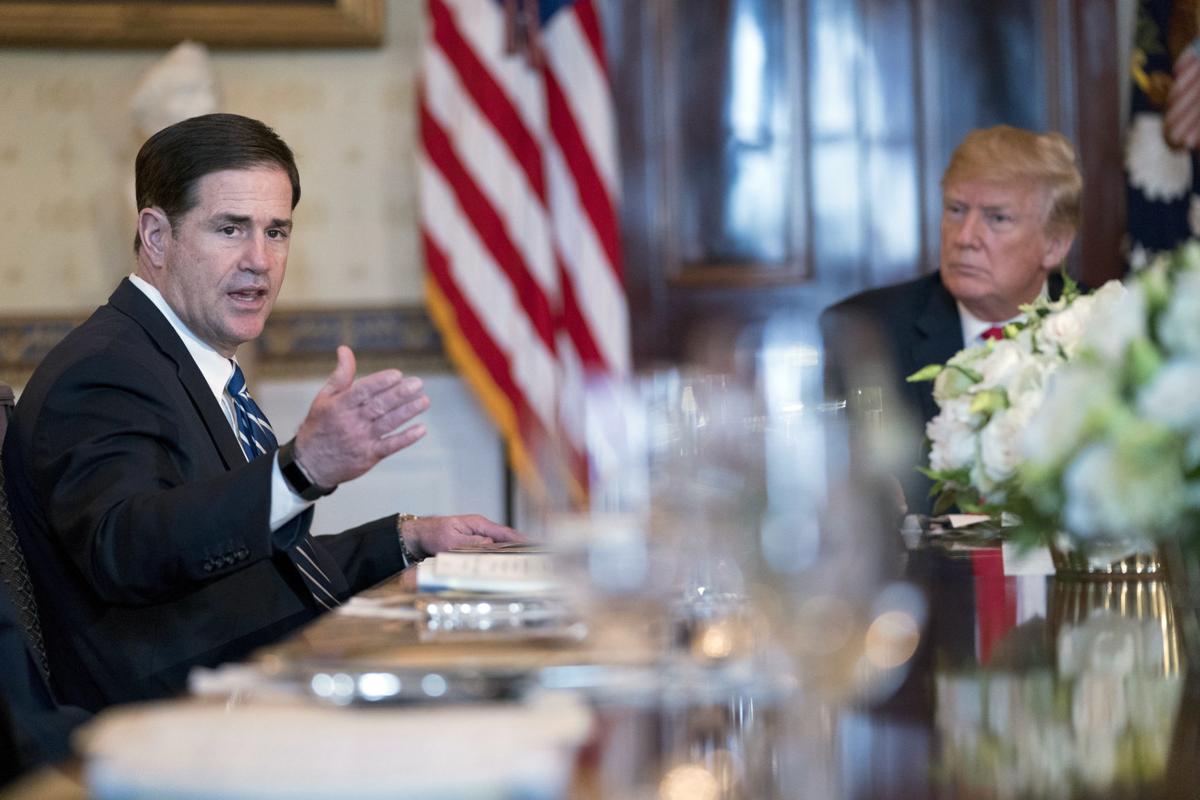 Trump discusses immigration agenda with Ducey, other GOP governors