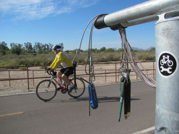 Bike repair station