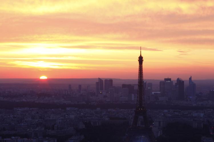 2011: Eiffel Tower sunset