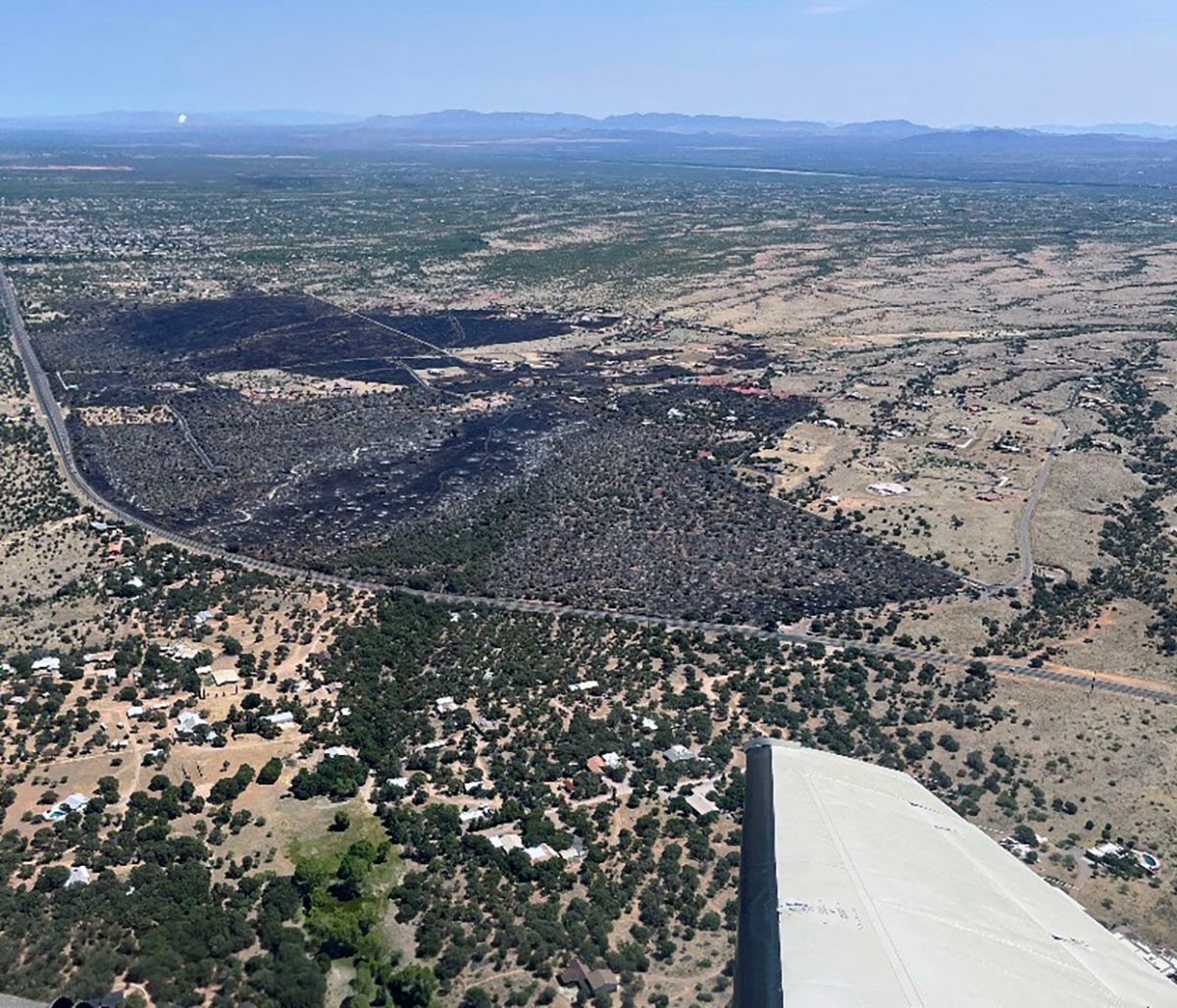 Southern Arizona wildfires nearly contained