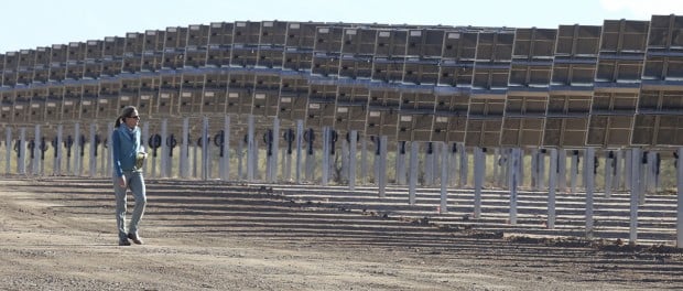 Avra Valley plant harvesting power of sun instead of cotton    