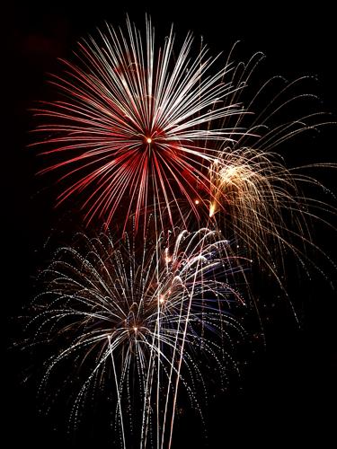 "A" Mountain Fireworks