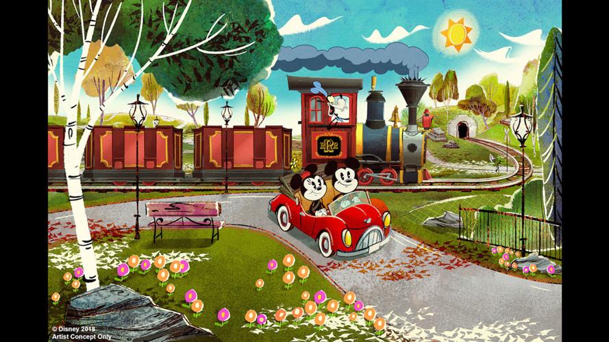 Mickey & Minnie's Runaway Railway is another attraction headed for Disney's Hollywood Studios theme park in 2019.