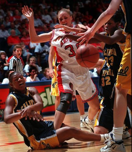 Adia Barnes through the years