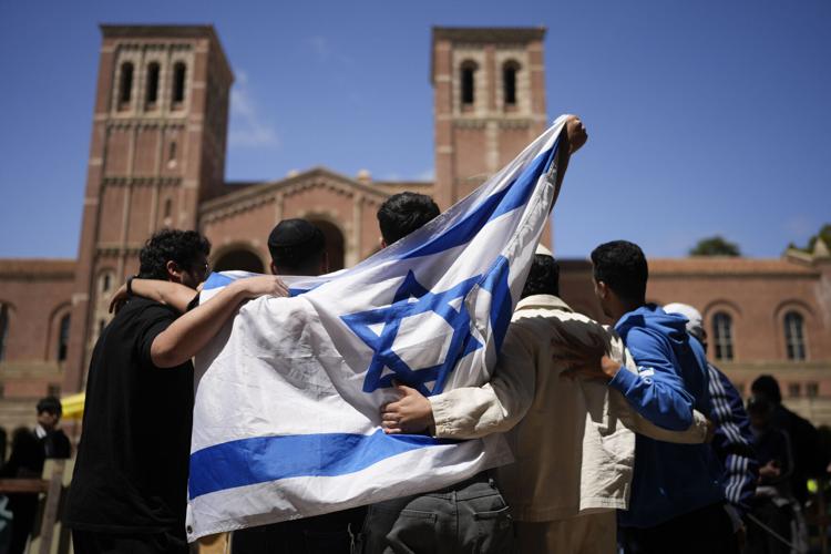 APTOPIX Israel Palestinians Campus Protests