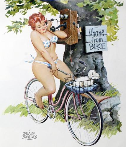 From pinups to cowboys, he's done it all  