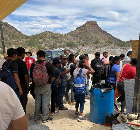 Asylum seekers picked up prior to crash