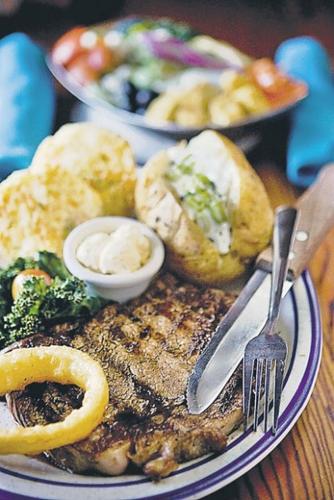 It's the meat that is the star at Chad's  