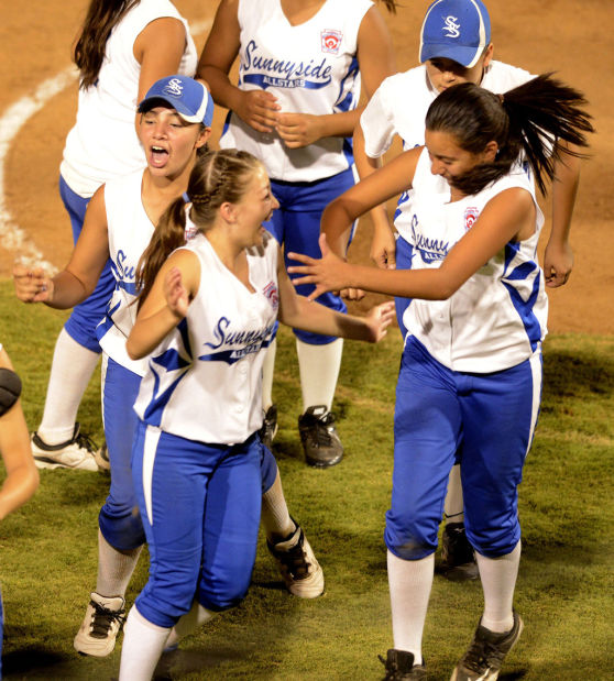 Little League Softball 10 win puts Sunnyside in West final Softball